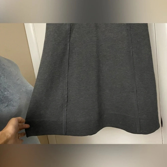 Crewcuts J. Crew Girls Gray Jewel Neckline Dress Size 14 - Picture 5 of 8